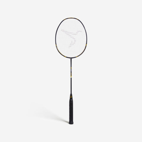 ADULT BADMINTON RACKET BR 500 BLACK YELLOW,