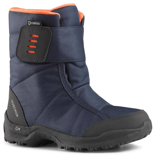 





Kids’ warm waterproof snow hiking boots SH100 - Velcro Size 7 - 5.5