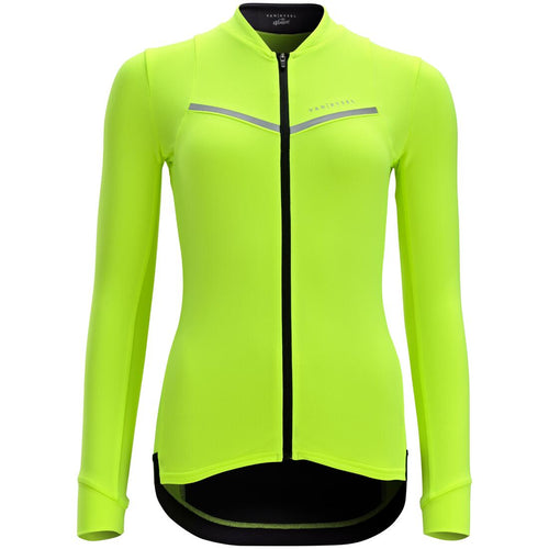 





Women's Long-Sleeved Road Cycling Jersey - Yellow