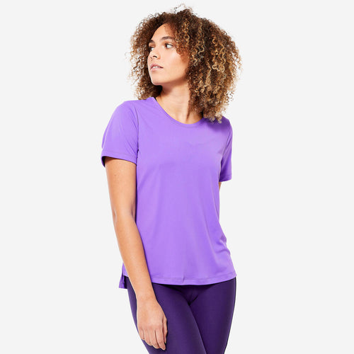 





Women's Short-Sleeved Cardio Fitness T-Shirt
