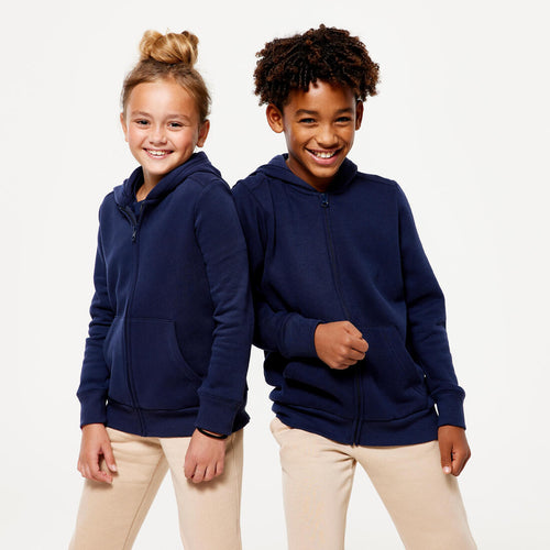 





Kids' Zip-Up Sweatshirt - Navy Blue