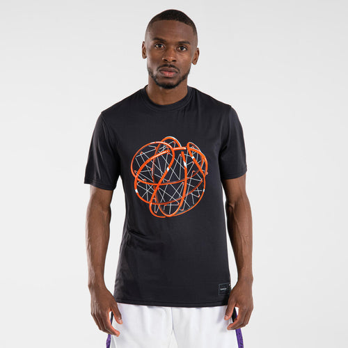 





Men's Basketball T-Shirt / Jersey TS500 Fast - Pink/Court