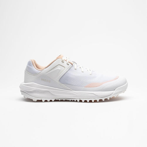 





Women's Breathable Golf Shoes - WW 500 White &