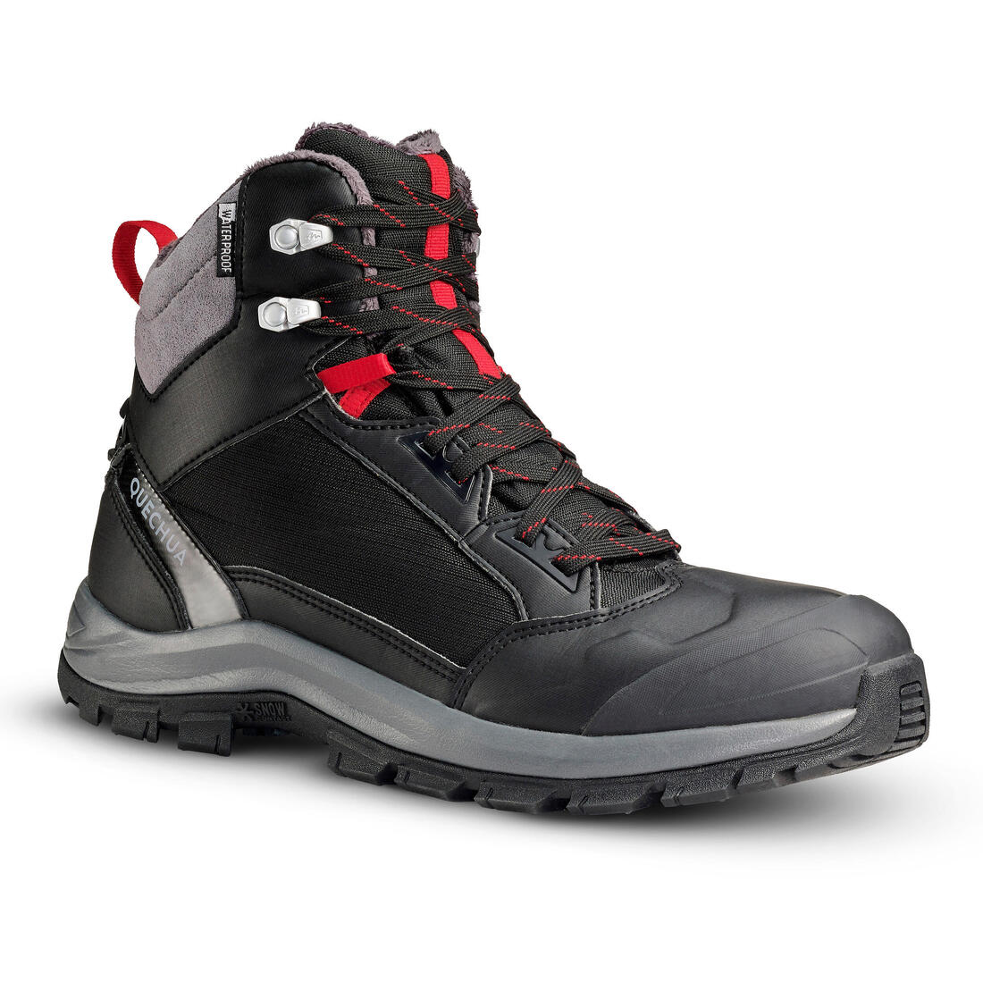 Men’s Warm and Waterproof Hiking Boots - SH500 mountain MID