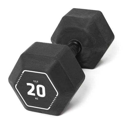





Cross Training and Weight Training Hex Dumbbells 20 kg - Black