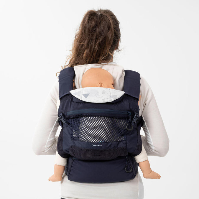 Physiological Baby Carrier from 9 months to 15 kg - MH500 Navy Blue, photo 38 of 35