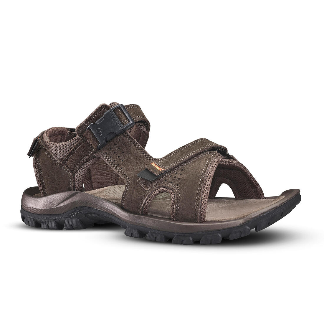 Men's leather walking sandals - NH120