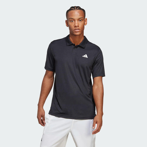 





Men's Short-Sleeved Tennis Polo Club Shirt - Black