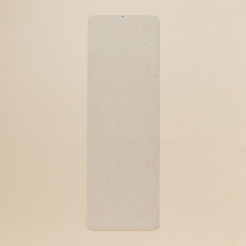 





183 cm x 61 cm x 4 mm Jute and Natural Rubber Yoga Mat