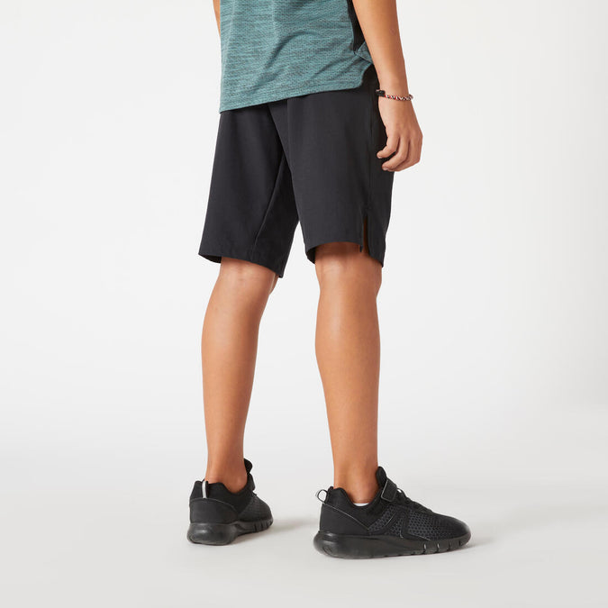 Boys' Breathable Synthetic Shorts W500, photo 7 of 5