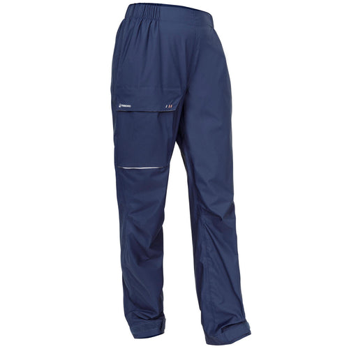 





Women's waterproof sailing overtrousers 100 - Navy