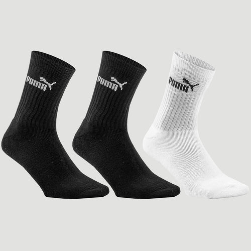 





High Socks Tri-Pack - Black/White