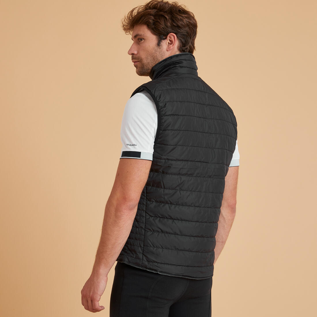 Men's Sleeveless Horse Riding Padded Jacket 100
