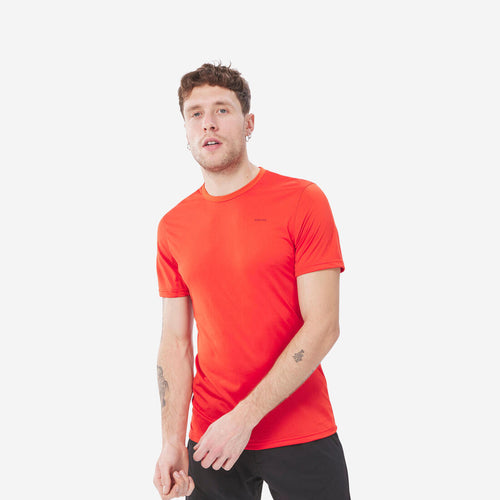 





Men's Hiking Synthetic Short-Sleeved T-Shirt  MH100