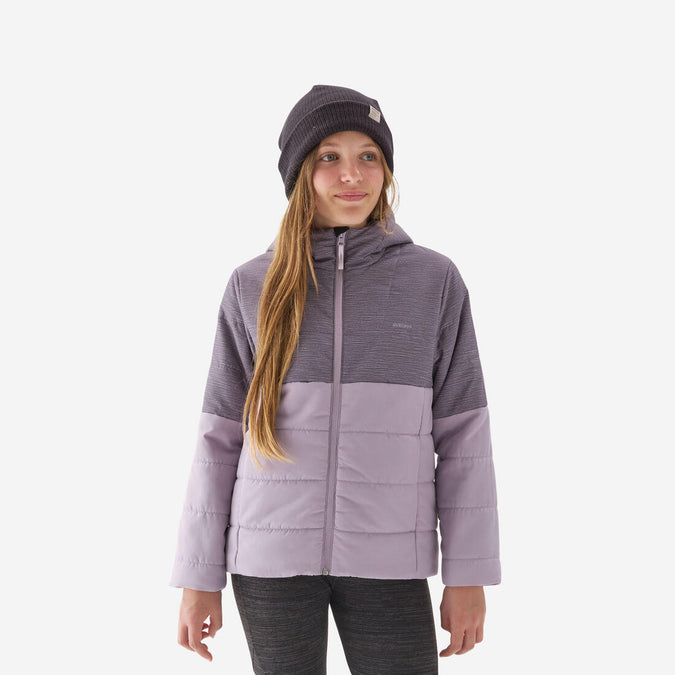 





Kids’ Hiking Padded Jacket - Aged 7-15 - NH100 Purple, photo 1 of 7