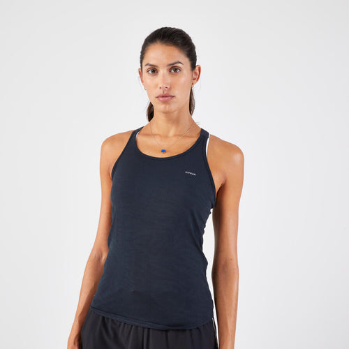 





Women's KIPRUN Run 500 Comfort Seamless Running Tank Top - coral