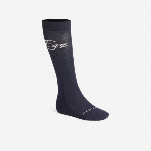 





Light Kids' Horse Riding Low-Rise Socks - Navy