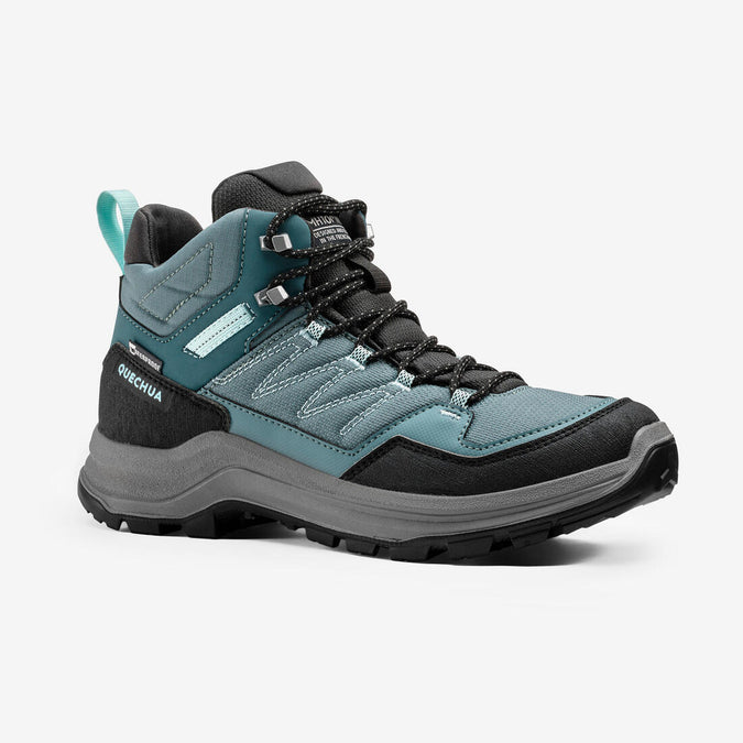 





Women’s waterproof mountain walking boots - MH100 Mid, photo 1 of 6