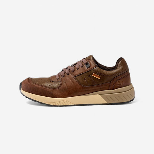 





Skechers Felano Men's Urban Walking Leather Shoes - brown