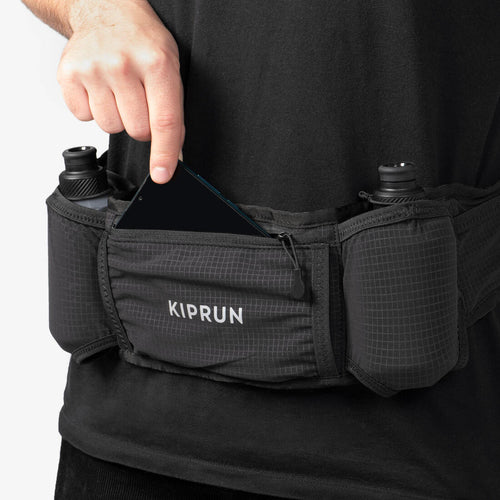 





Unisex Running 2x250ml Bottle Hydration Belt - KIPRUN Belt 500