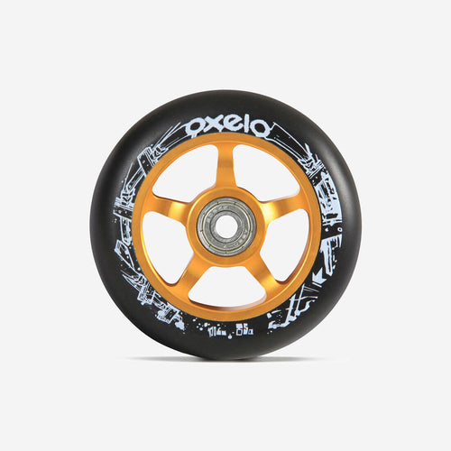 





100mm Gold Alu Core Black PU Freestyle Scooter Wheel