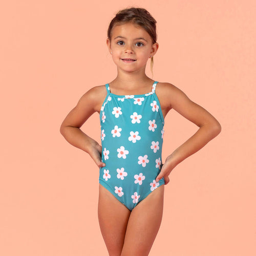 





Baby Girls' One-Piece Swimsuit pink with Fruit print