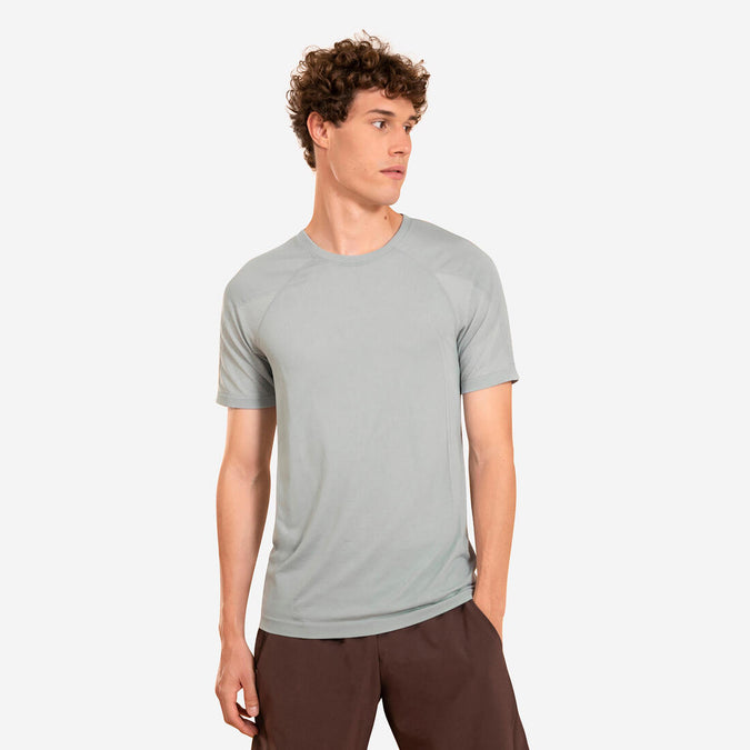 





Men's Seamless Yoga T-Shirt Second Skin - Light Grey, photo 1 of 4