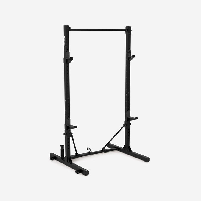 





Fold-Down/Retractable Squat, Bench & Pull-Up Weight Training Rack 500, photo 1 of 6