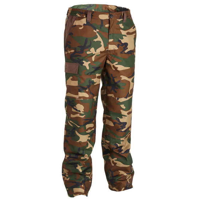 





WARM WATERPROOF HUNTING TROUSERS 100 - CAMO, photo 1 of 10