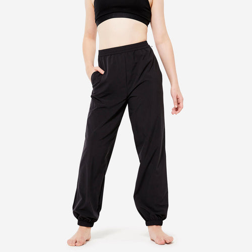 





Girls' Modern Dance Light Wide-Fit Bottoms - Black