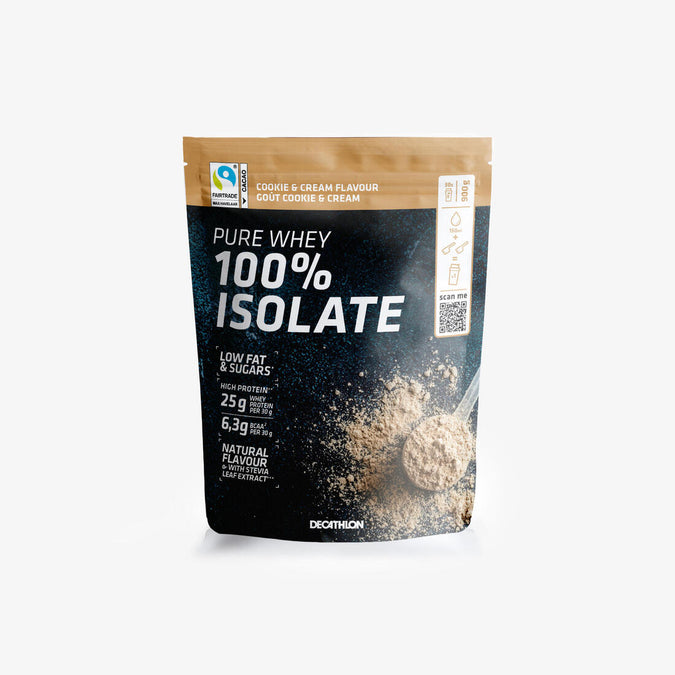 





100% Pure whey isolate cookie & cream flavour, 900 g, photo 1 of 4