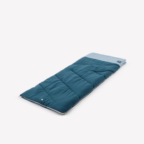 





COTTON SLEEPING BAG FOR CAMPING - ULTIMCOMFORT 10° COTTON BLUE