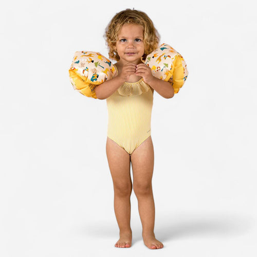 





Baby Girls' One-Piece Swimsuit Print With Ruffles