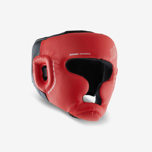 





Kids' Boxing Full Face Headguard 500 - Red