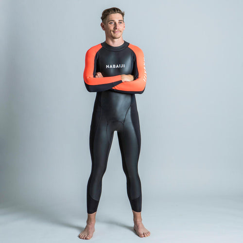 





Men's Open-Water Swimming Neoprene Wetsuit OWS 1.5/2.0