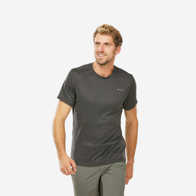 





Men's Hiking Synthetic Short-Sleeved T-Shirt  MH100, photo 1 of 5