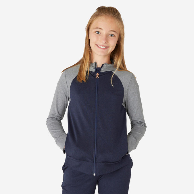 





Girls' Warm Breathable Gym Jacket S500, photo 1 of 6