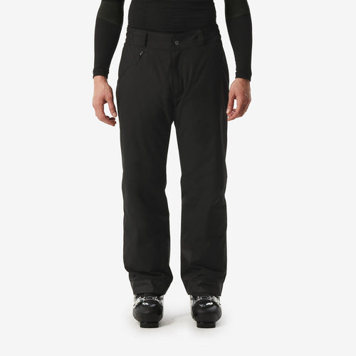 





Men's warm and comfortable ski trousers, SNB 100-black