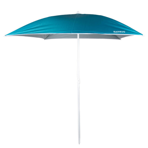 





Square Beach Parasol PARUV 125 - Blue UPF 50+ 1.5 people