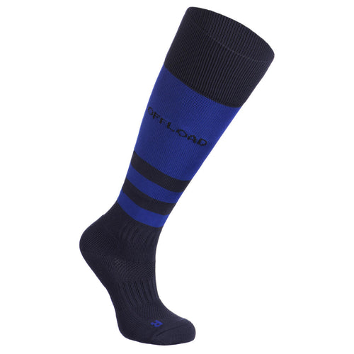 





Kids' Rugby Socks R500 - Black/Grey