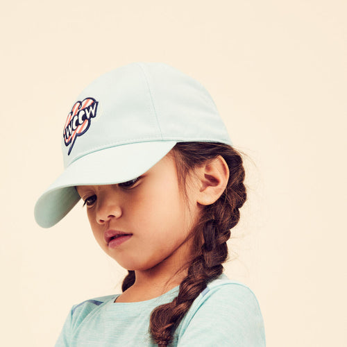 





Kids' Cap 500 - Navy Blue with Motifs