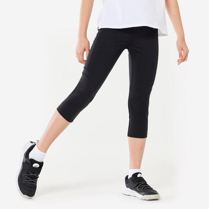 





Girls' Breathable Cropped Bottoms S500, photo 1 of 5