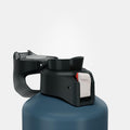 1.5L aluminium flask with quick-open cap for hiking