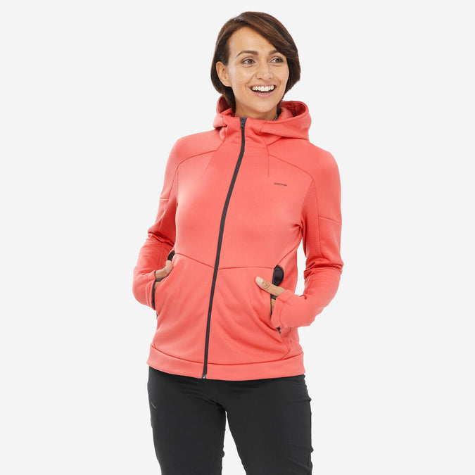 





Women’s Hiking Fleece Jacket - mh500 Hood, photo 1 of 10