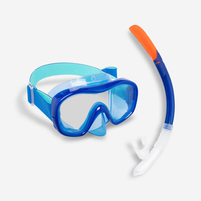 





Adult Diving Snorkelling Kit - Mask and Snorkel - 100, photo 1 of 17