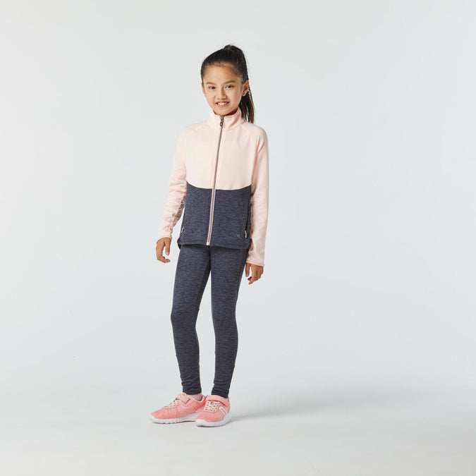 





Kids' Breathable Tracksuit S500 - Grey/Pink, photo 1 of 10