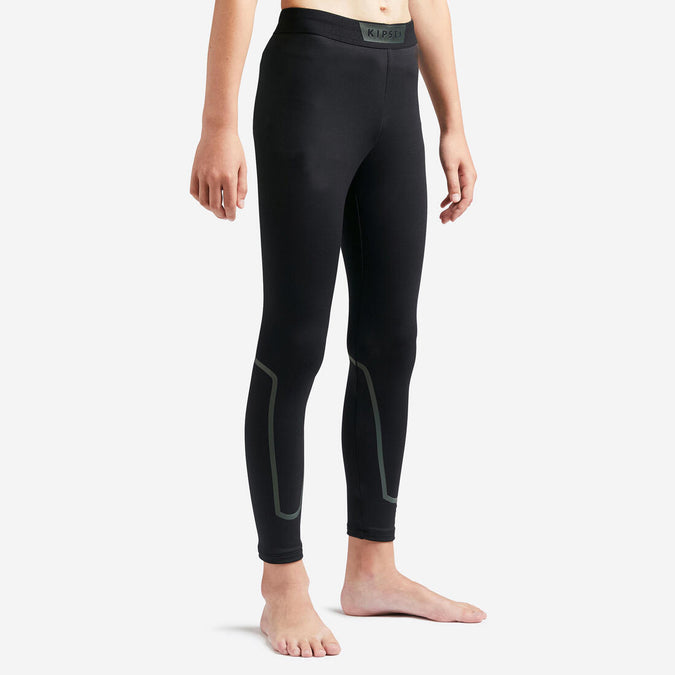 





Kids' Warm Tights Keepdry 100 - Black, photo 1 of 8