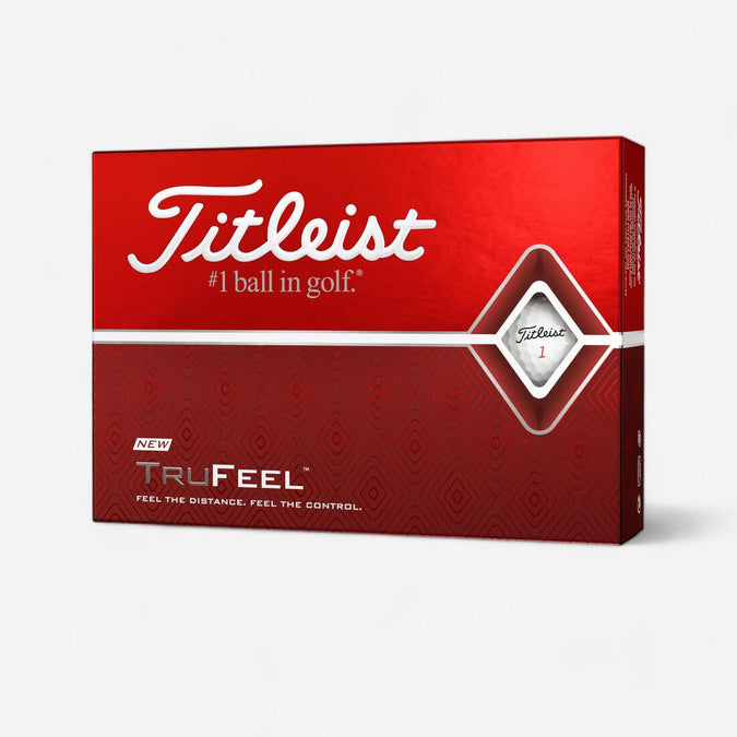 





GOLF BALLS X12 - TITLEIST TRUFEEL WHITE, photo 1 of 6