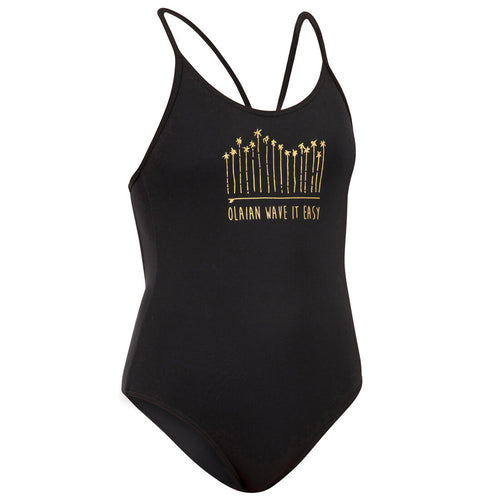 





GIRL'S ONE-PIECE SWIMSUIT 100