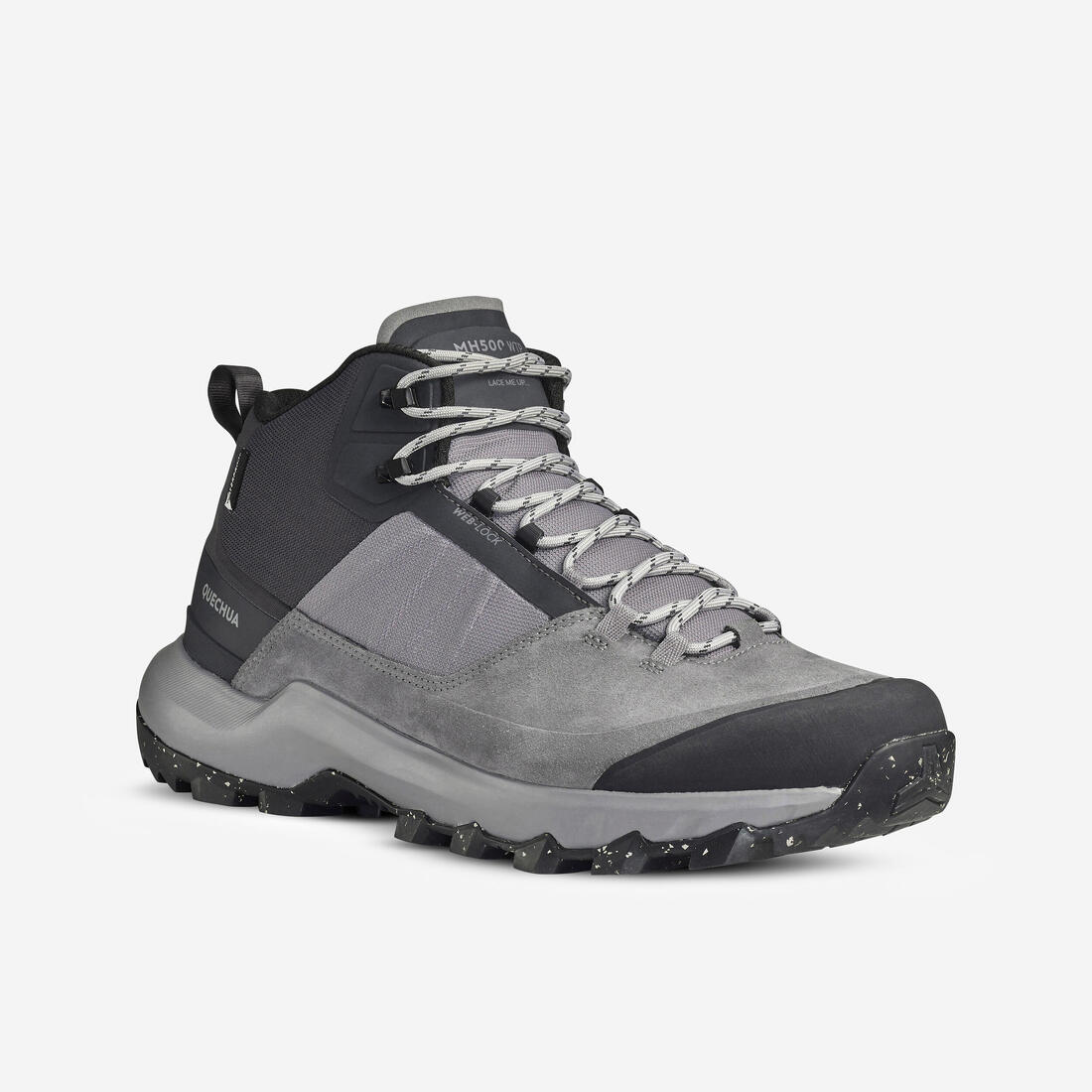 Men's Waterproof Mountain Walking Shoes - MH500 Mid